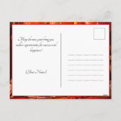 Vreugdevolle broers en zussen: een Chinees nieuwja Feestdagenkaart (Achterkant)