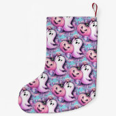 vreugdevolle geest kleine kerstsok (Achterkant)