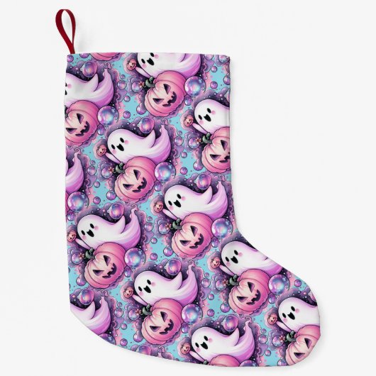 vreugdevolle geest kleine kerstsok (Voorkant)