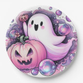 vreugdevolle geest papieren bordje (Voorkant)