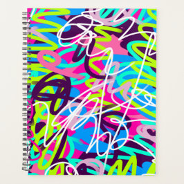 Vreugdevolle kleuren Modern Abstract Planner