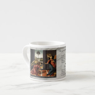 Vreugdevolle Mysterie van de Rozenkrans #1: Aankon Espresso Kop