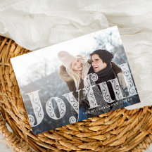 Vreugdevolle overlay koraal foto kerstvakantie