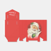 Vreugdevolle  Santa Claus Tentdoos Bedankdoosjes (Uitgevouwen)