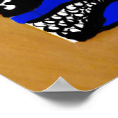 Vreugdevolle sereniteit: een viering van innerlijk poster (Hoek)