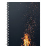 vreugdevuur notitieboek (Voorkant)