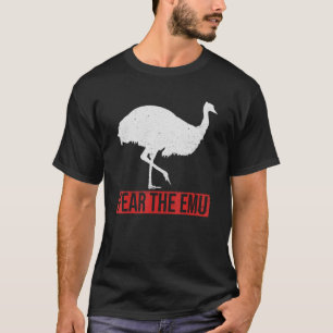 vrezen voor het emu - citaat voor een Australië di T-shirt