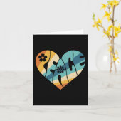 VRIEDESTEKEN LIEFDE 60s 70s Groovy Hippie Kostuum  Kaart (Gele Bloem)