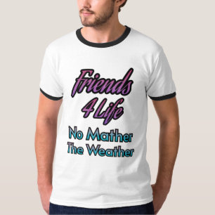Vriend 4 Life T-shirt Beste Vriend Voor Altijd Cad