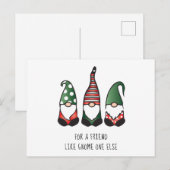 vriend als Gnome Else Briefkaart (Voorkant / Achterkant)