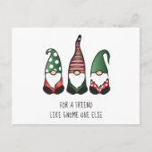 vriend als Gnome Else Briefkaart (Voorkant)