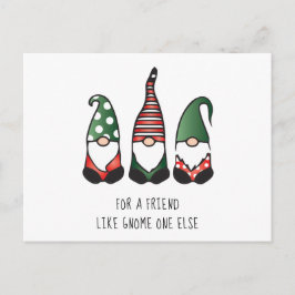vriend als Gnome Else Briefkaart