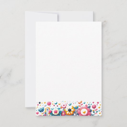 vriend bedankkaart (Achterkant)