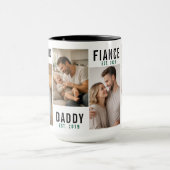 Vriend Boyfriend Vader Mok | Gepersonaliseerde Vad (Midden)