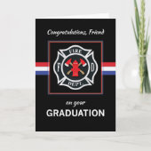 Vriend Brandweer Academie Afstuderen Kaart (Voorkant)