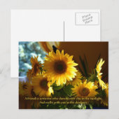 vriend briefkaart (Voorkant / Achterkant)