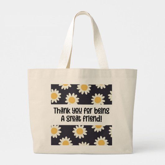 vriend-canvas tas (Achterkant)