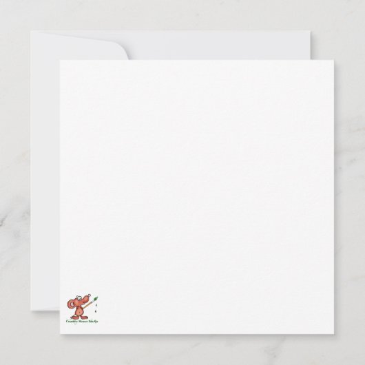 Vriend citaat Song in je hart en vogels Kaart (Achterkant)