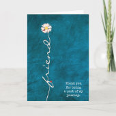 Vriend Daisy met Ladybugs Kaart (Voorkant)