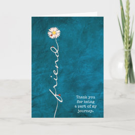 Vriend Daisy met Ladybugs Kaart