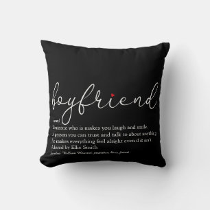Vriend definitie stijlvol script rode liefdeshart kussen