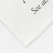 Vriend Definitie Zwart en Wit Cool Plezierig Fleece Deken (Hoek)