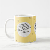 Vriend die kanker doormaakt koffiemok (Links)