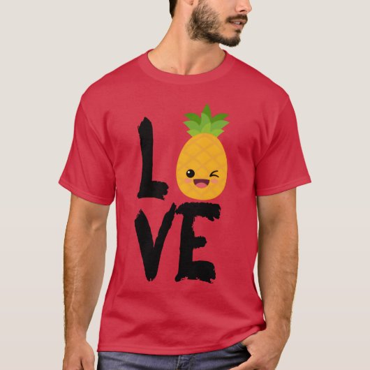 Vriend die van fruit houdt t-shirt (Voorkant)