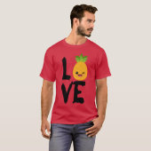 Vriend die van fruit houdt t-shirt (Voorkant volledig)