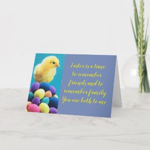 ** VRIEND EN FAMILIE** JIJ! PASEN (CHECK BINNEN) FEESTDAGEN KAART