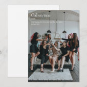 Vriend Foto Galentine's Day Definitie Kaart (Voorkant / Achterkant)