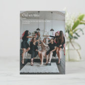 Vriend Foto Galentine's Day Definitie Kaart (Staand voorkant)