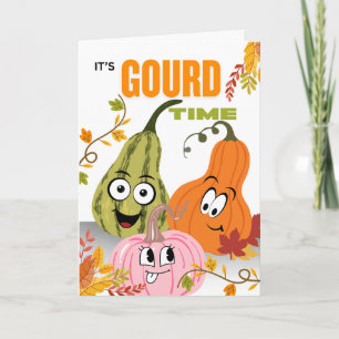 Vriend Friendsgiving Pompoen Trillingen Kaart