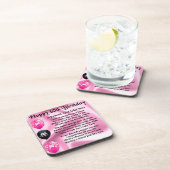 Vriend gedicht - 60e verjaardag bier onderzetter (Rechterzijde)