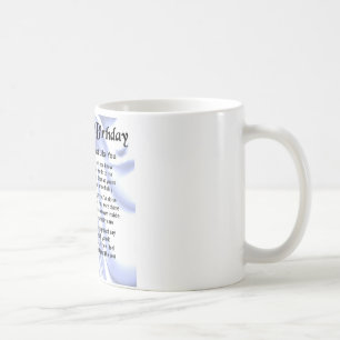 Vriend gedicht - 70e verjaardag koffiemok