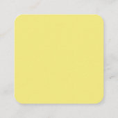 Vriend geel gesprekshart Valentijns kaart (Achterkant)