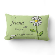 Vriend Geschenk van God, Madeliefje op groen, Reli