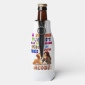 Vriend Gods Manier Om Ervoor Te Zorgen Dat We Nooi Flesjeskoeler (Fles Achterkant)