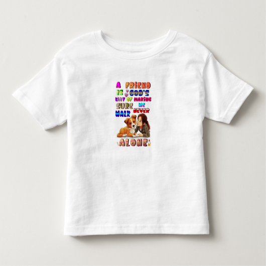 Vriend Gods Manier Om Ervoor Te Zorgen Dat We Nooi Kinder Shirts (Voorkant)