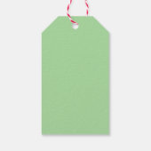 Vriend groen roze gesprekshart Valentijns Cadeaulabel (Achterkant)