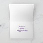 Vriend Humor! Gewoon voor een leuke verjaardag Kaart (Binnen)