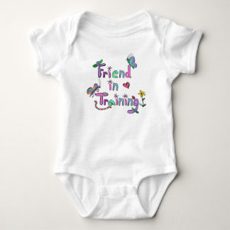"Vriend in Opleiding" Licht Pastel Romper