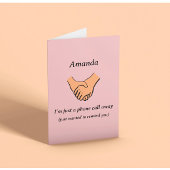 Vriend in slechte gezondheid kaart