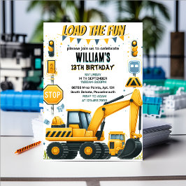 vriend jongen Eenvoudige bouw vrachtwagens 5e verj Kaart