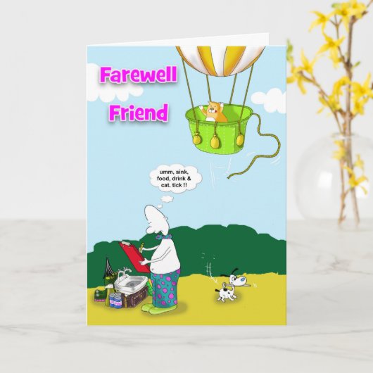 vriend kaart (Gele Bloem)