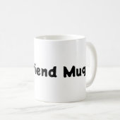 Vriend koffiemok (Voorkant rechts)