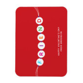 Vriend leuke vriendschapsarmband rode Valentijnsda Magneet (Verticaal)