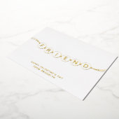 Vriend leuke vriendschapsarmband Valentijnsdag Folie Feestdagenkaart (Gedraaid)