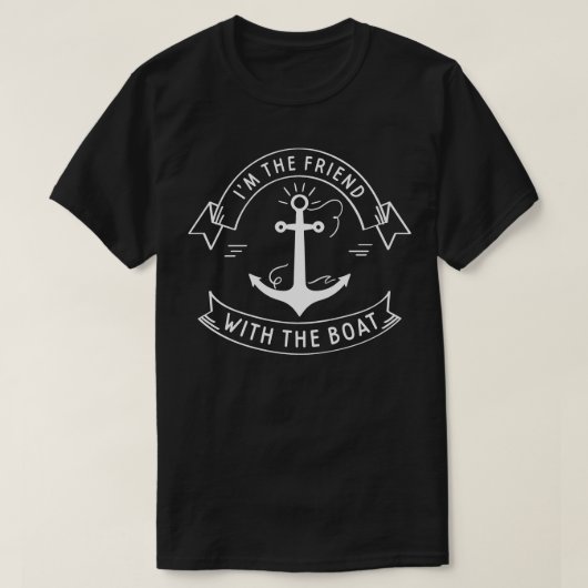 Vriend met de boot 2 t-shirt (Design voorkant)