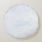 Vriend Moederdag Jar Vase met bloemen Rond Kussen (Achterkant)